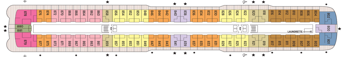 Regent Seven Seas Cruises Seven Seas Explorer Deck 8.png